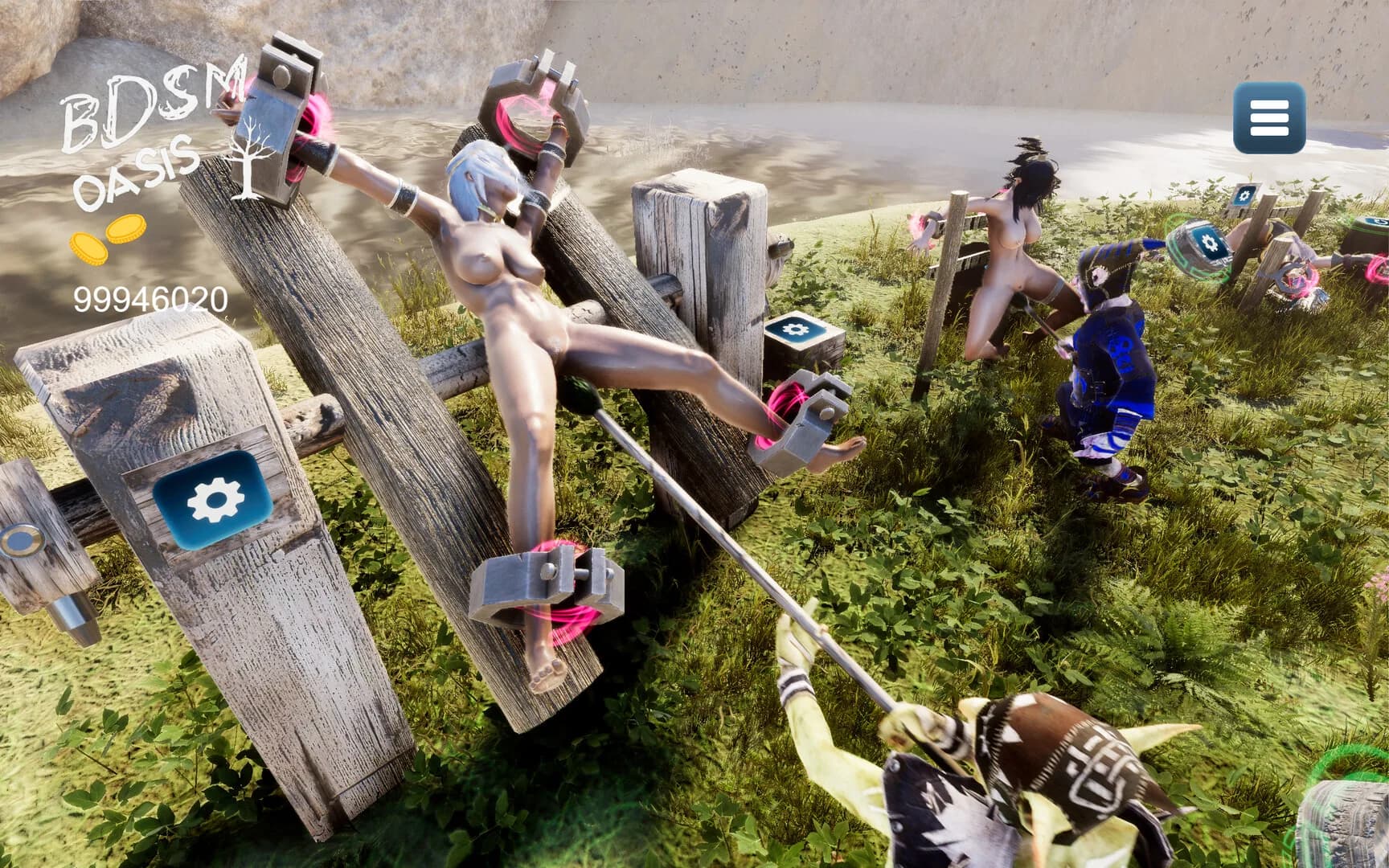 BDSM Oasis - interactive physics simulation görsel 2