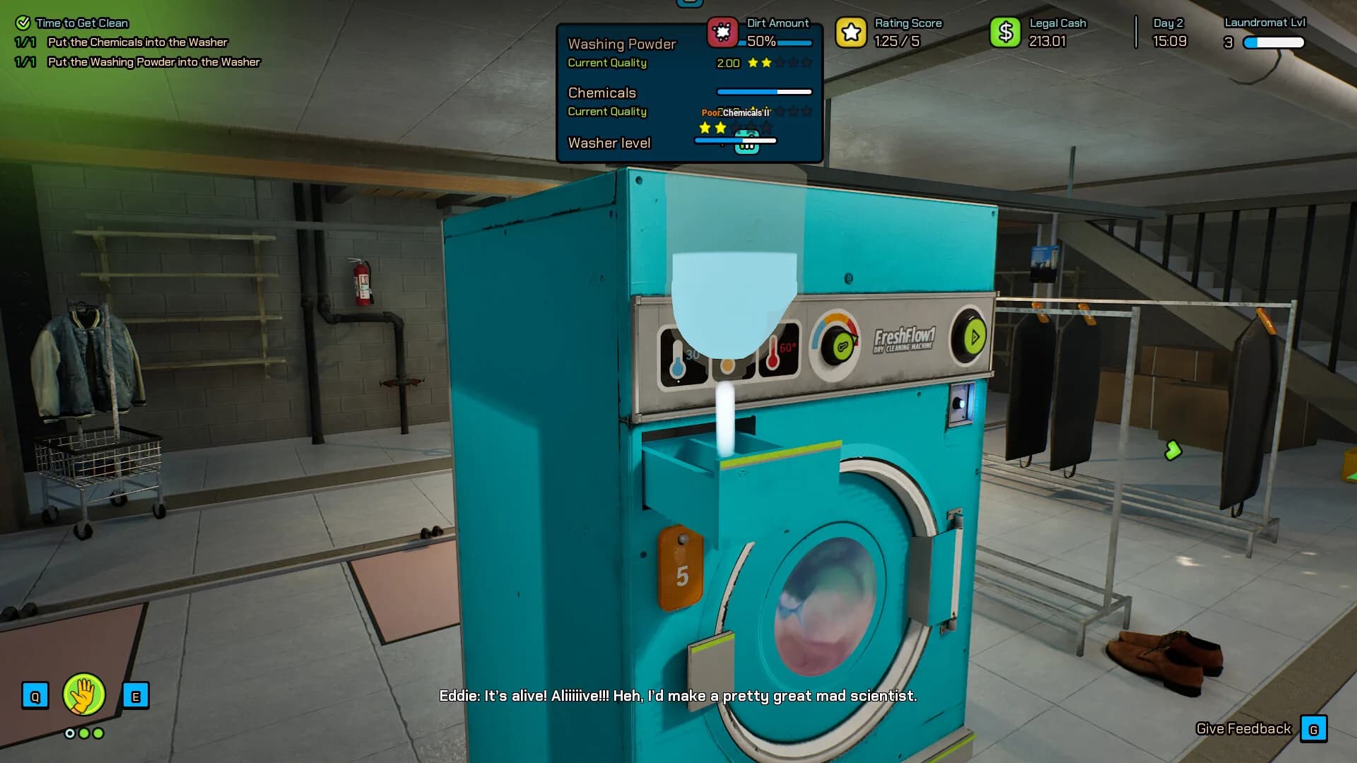 Laundering Simulator - Clean Cash and Laundry görsel 5