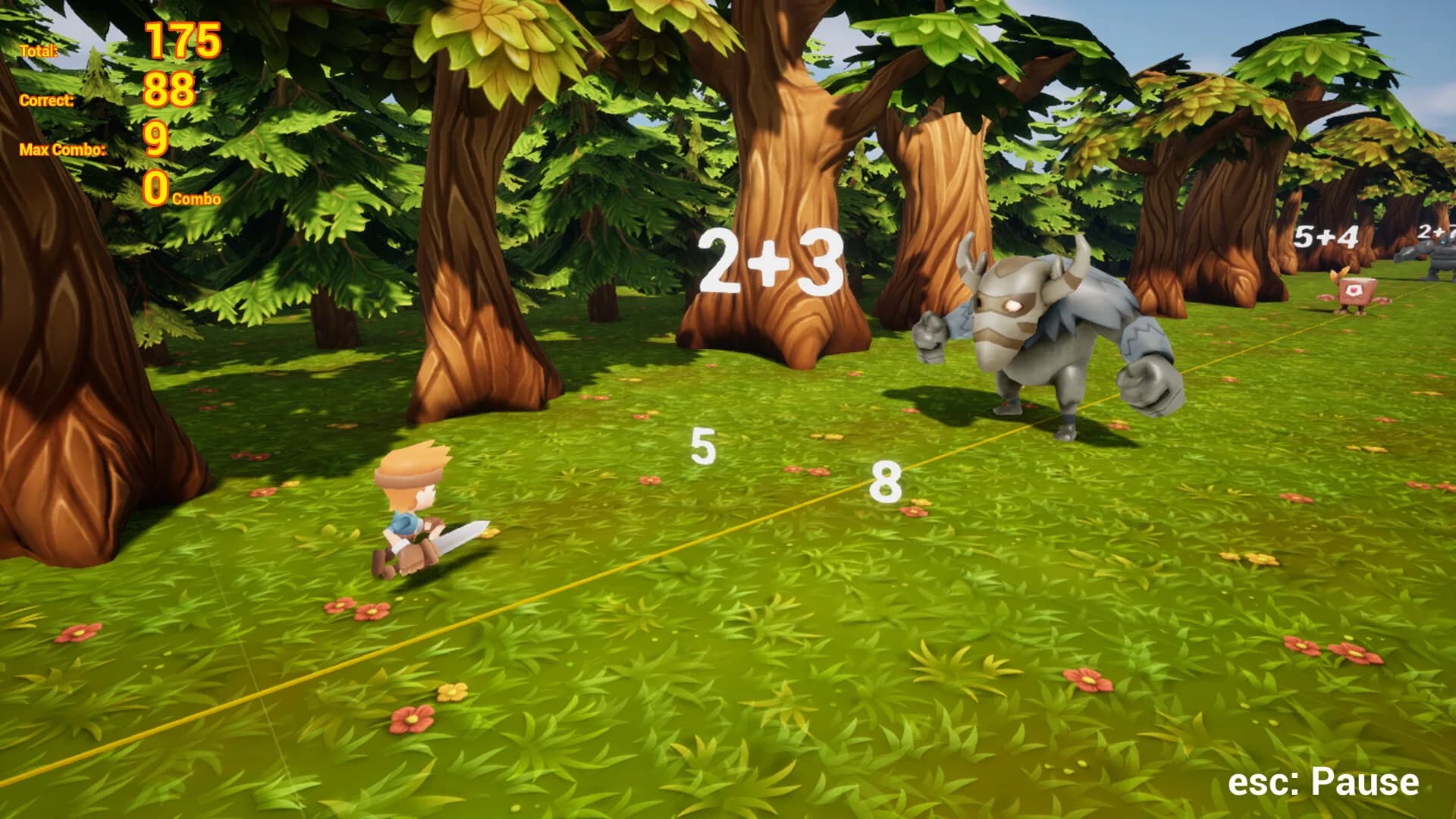 Math Monster Quest görsel 2