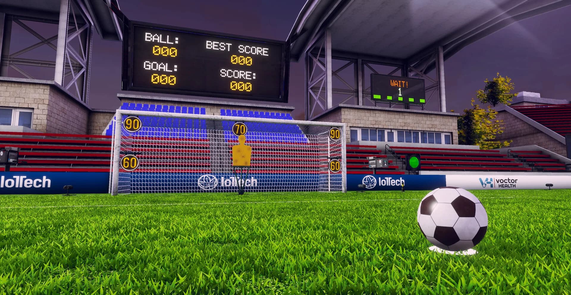 VR Head Football görsel 3