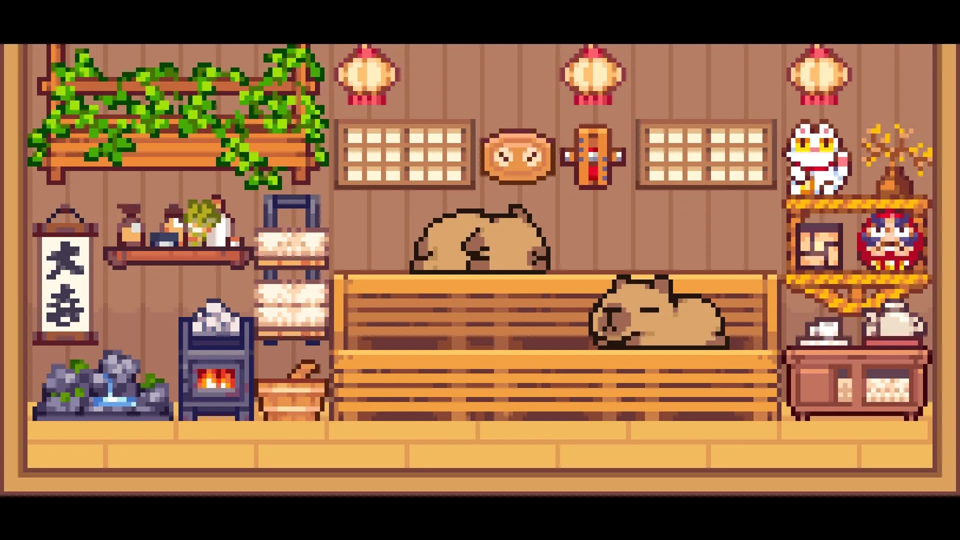 卡皮巴拉的幸福时光 Capybara's Happytime görsel 7