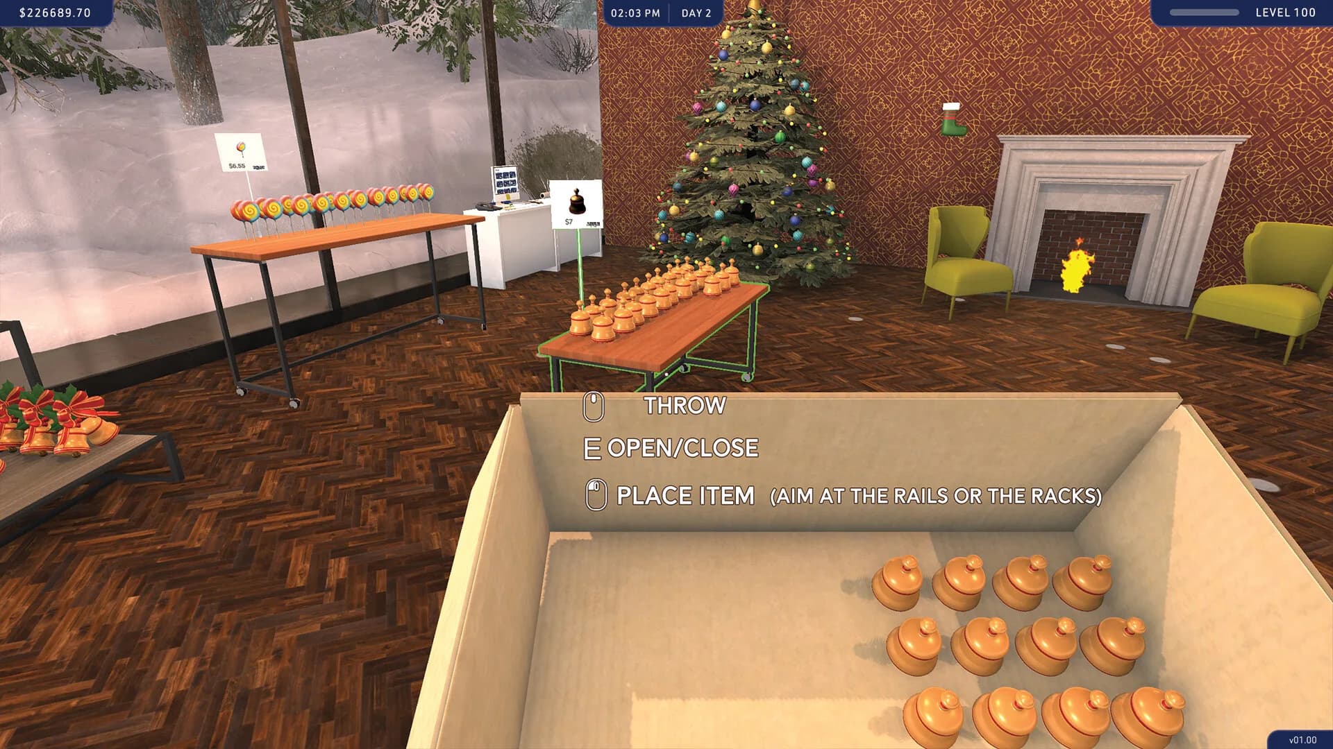 Amaroo's Christmas Shop Simulator: Prologue görsel 2