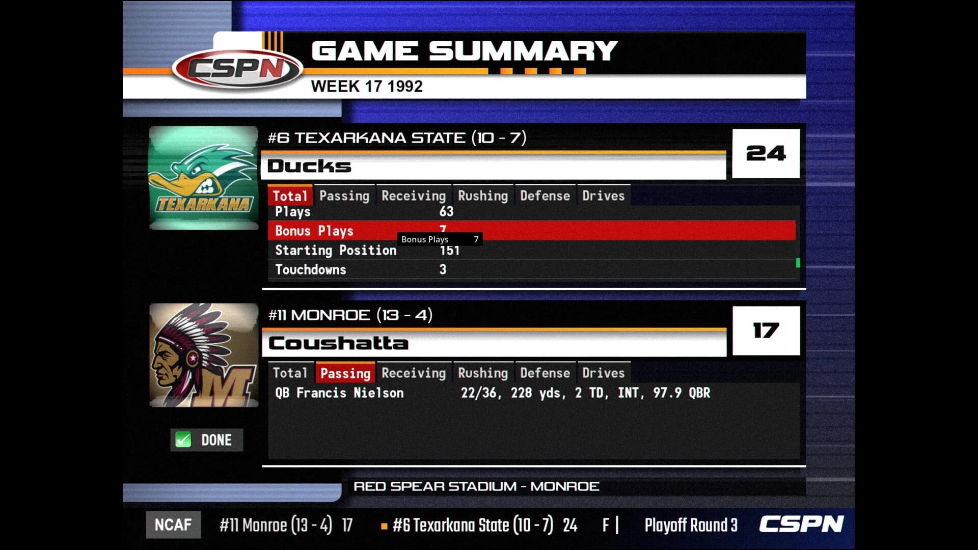 Gridiron Masters '98 görsel 3