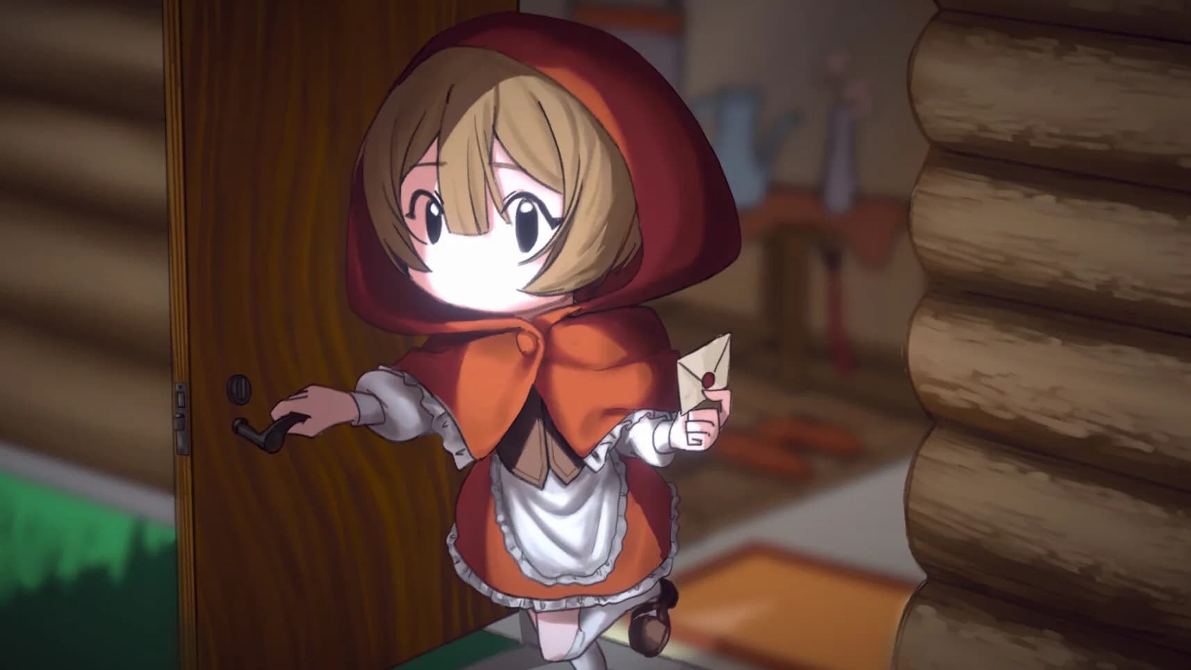 赤ずきんちゃんのお見舞い görsel 6