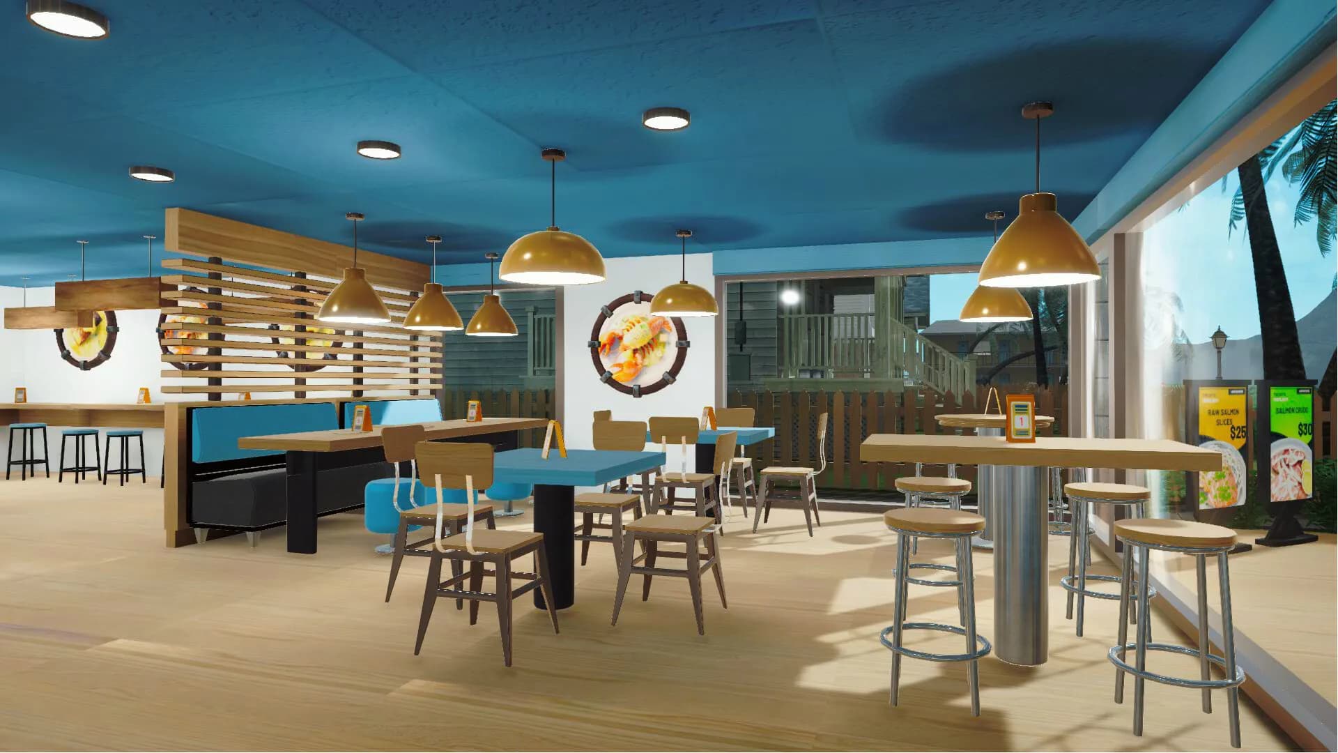 Coastal Kitchen Simulator görsel 2