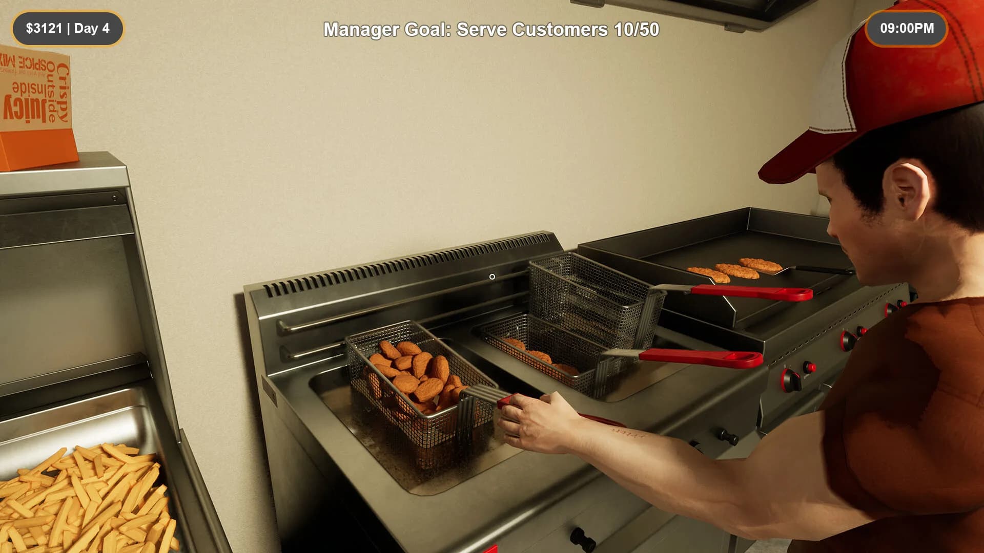 Chicken Shop Simulator - Fast Food Empire görsel 2