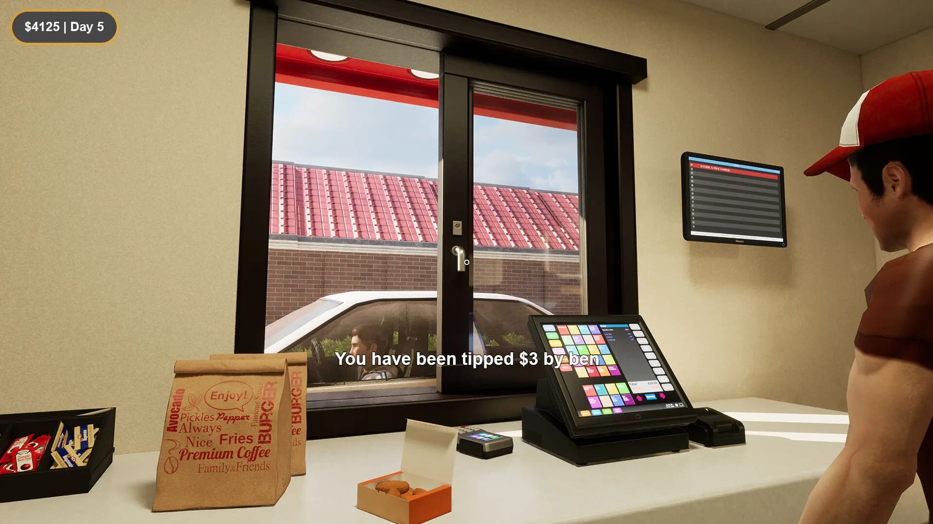 Chicken Shop Simulator - Fast Food Empire görsel 3