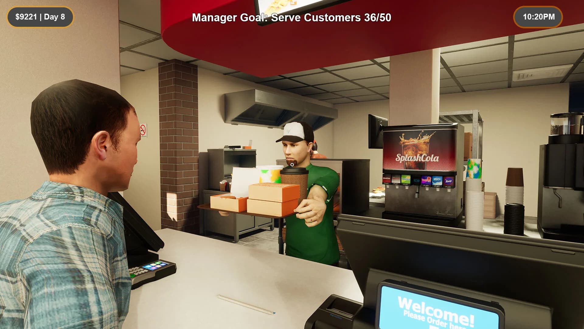 Chicken Shop Simulator - Fast Food Empire görsel 4
