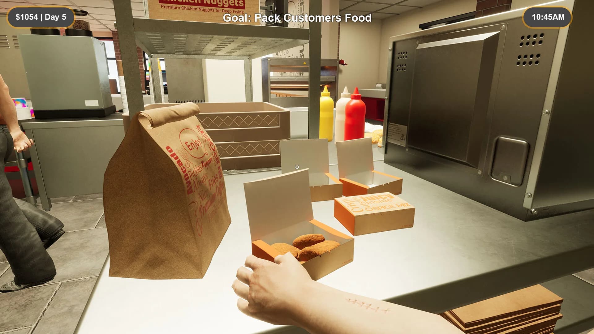 Chicken Shop Simulator - Fast Food Empire görsel 6