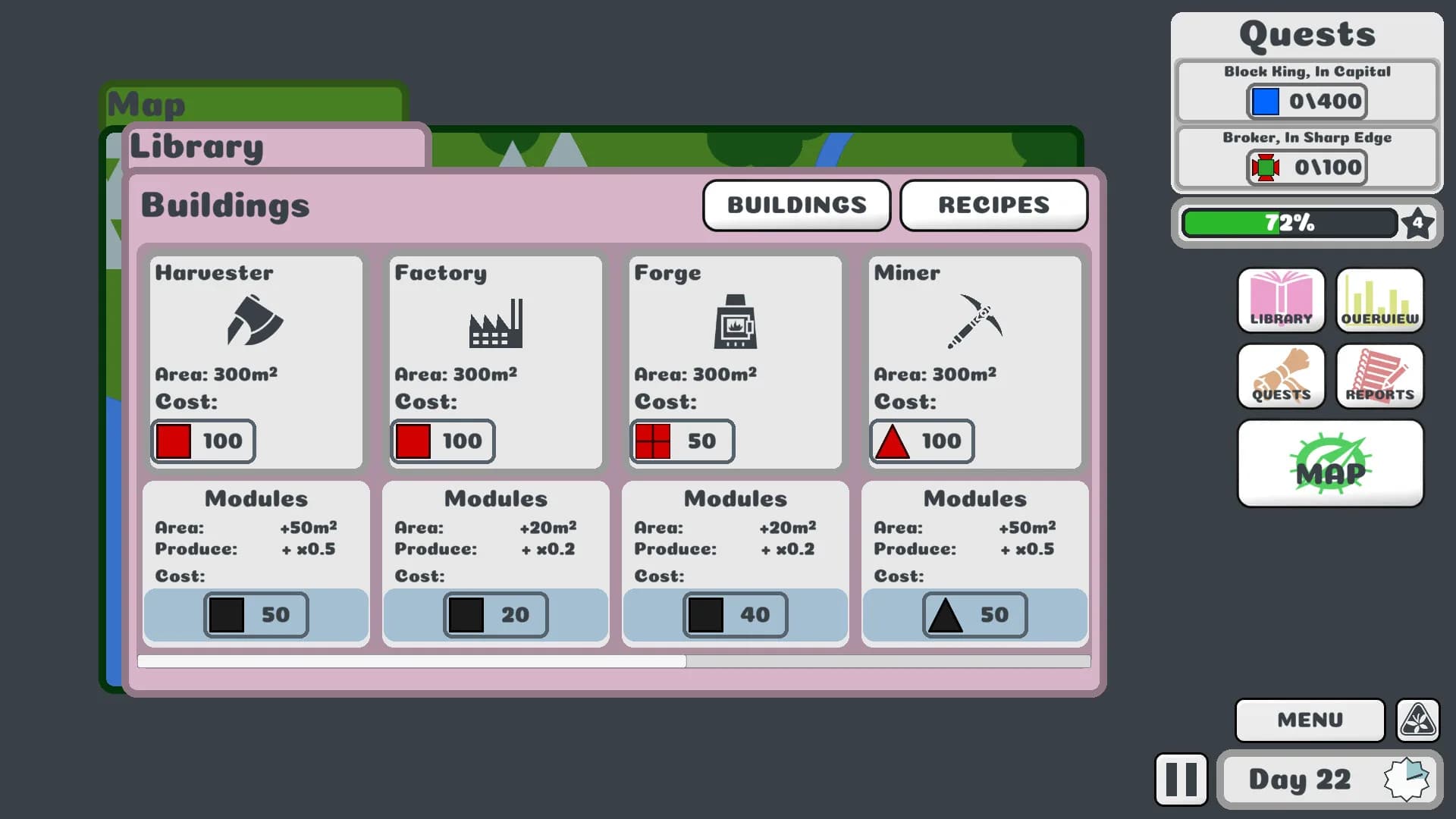 Block King Demands Red Squares görsel 7