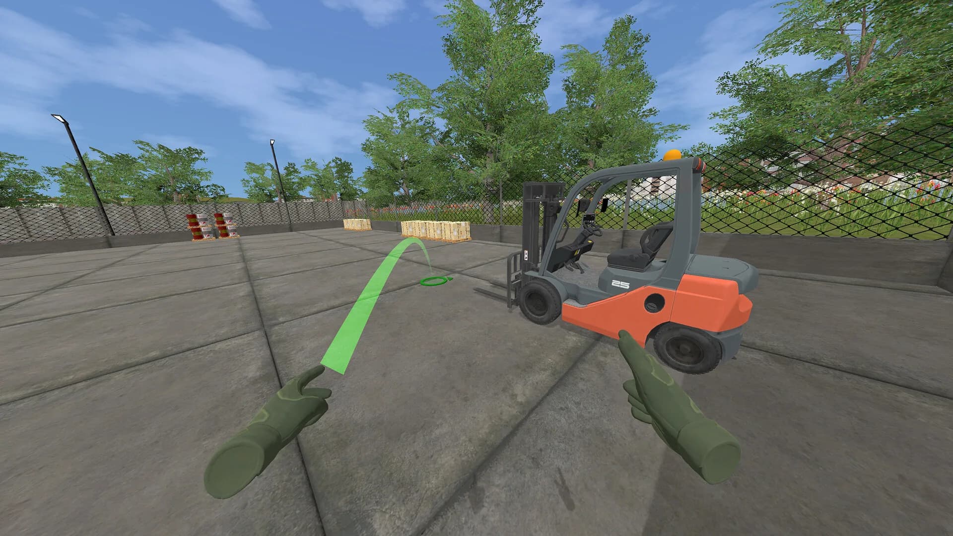 Forklift Driving Simulator VR görsel 2