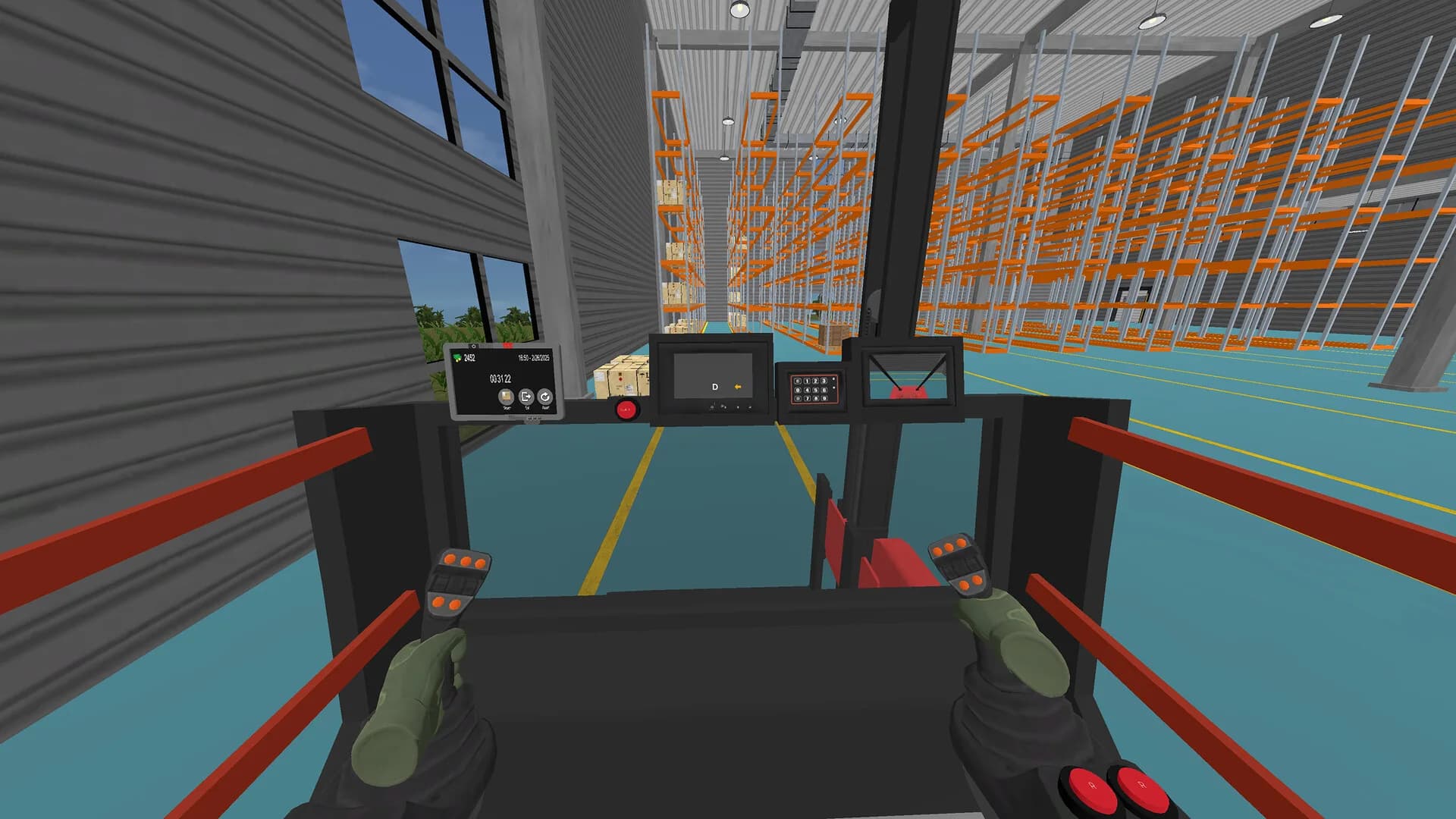 Forklift Driving Simulator VR görsel 4