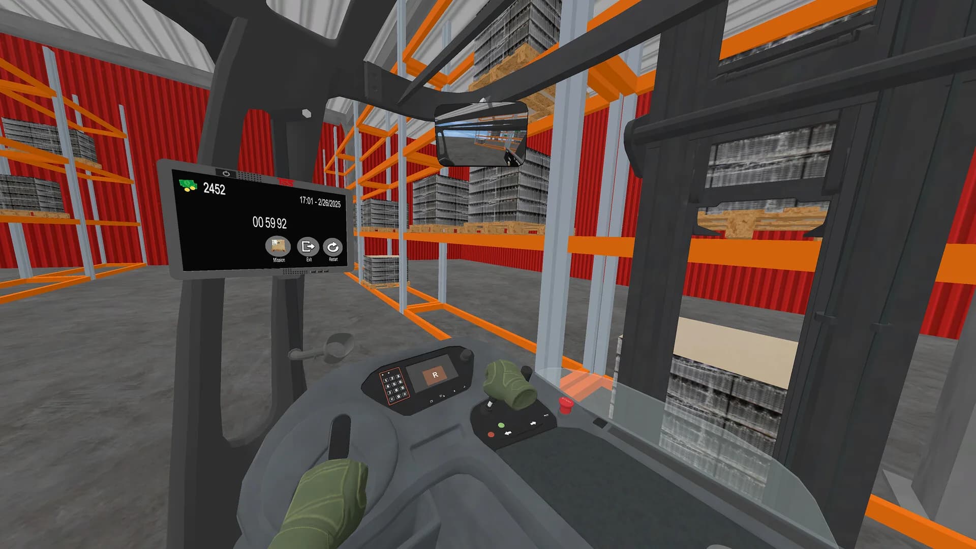Forklift Driving Simulator VR görsel 8