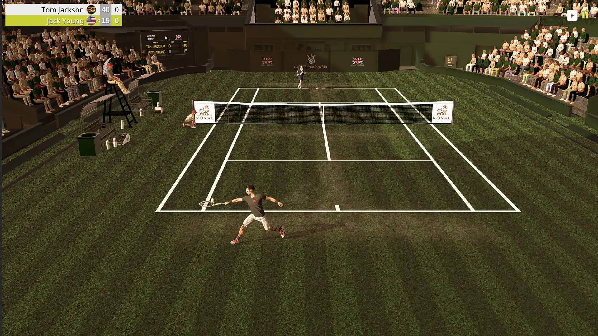 Cross Court Tennis 3 görsel 3