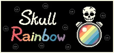Skull Rainbow görsel 1