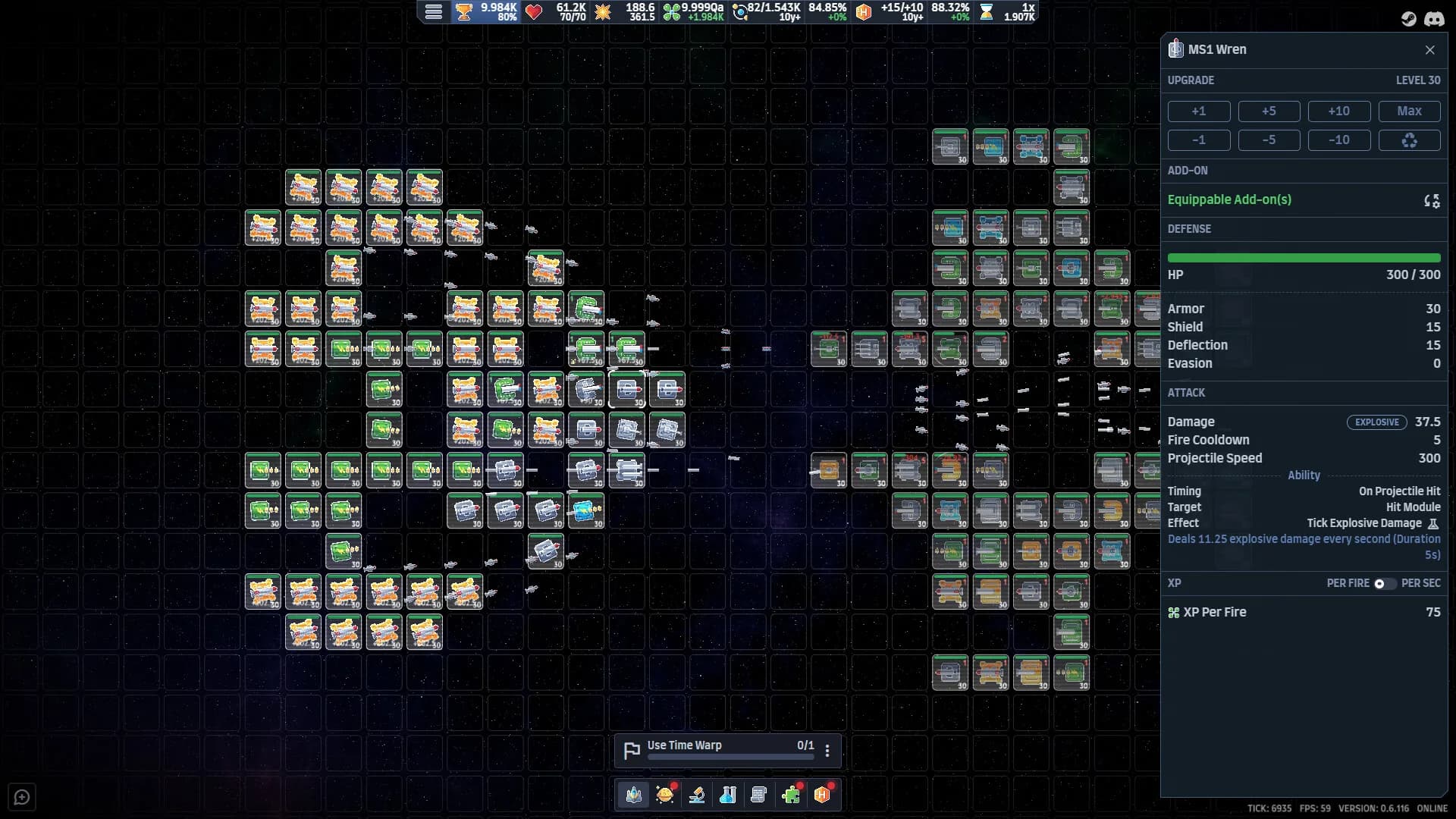 Spaceship Idle: Design, Build, Explore & Battle görsel 2