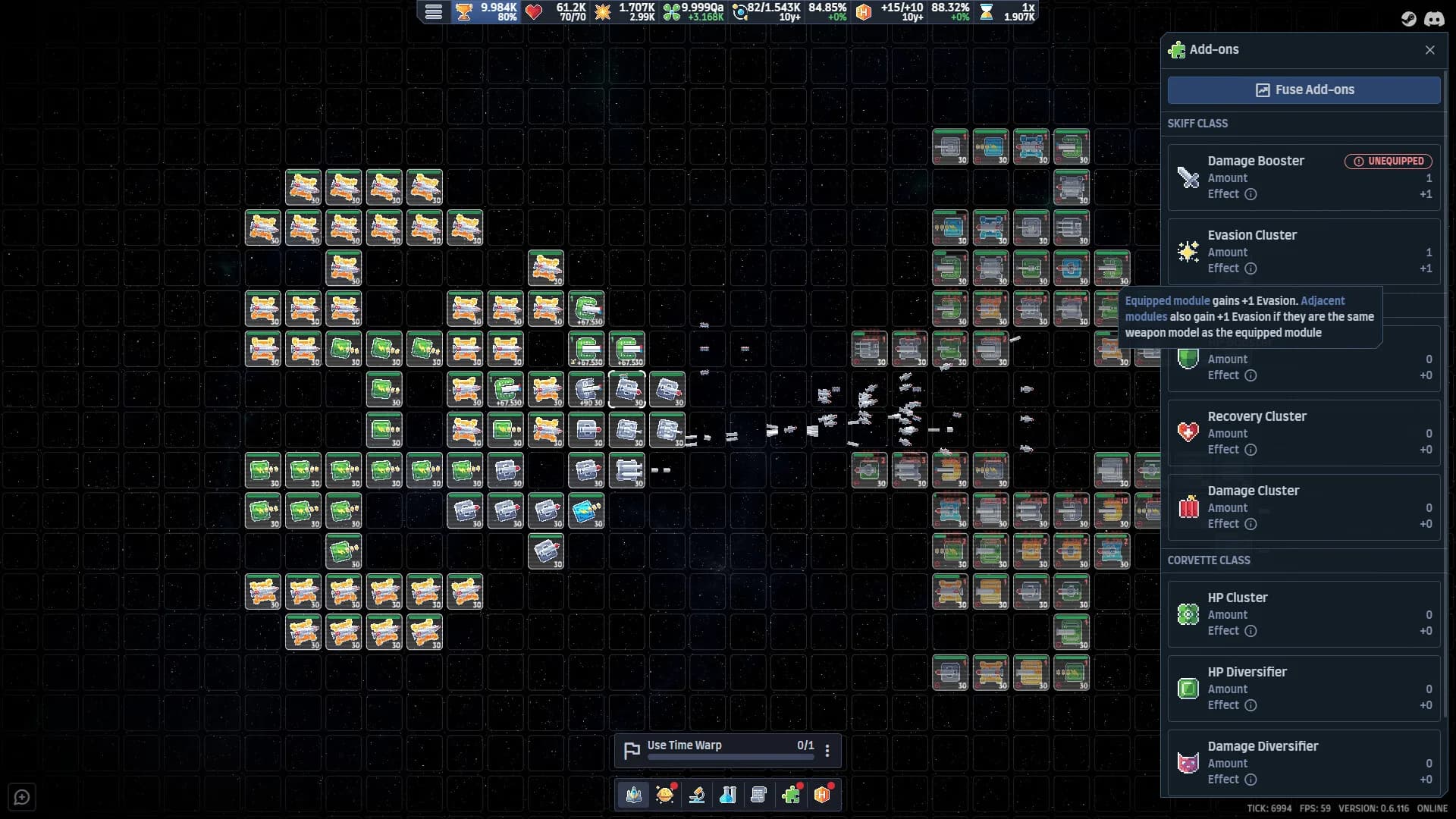 Spaceship Idle: Design, Build, Explore & Battle görsel 6