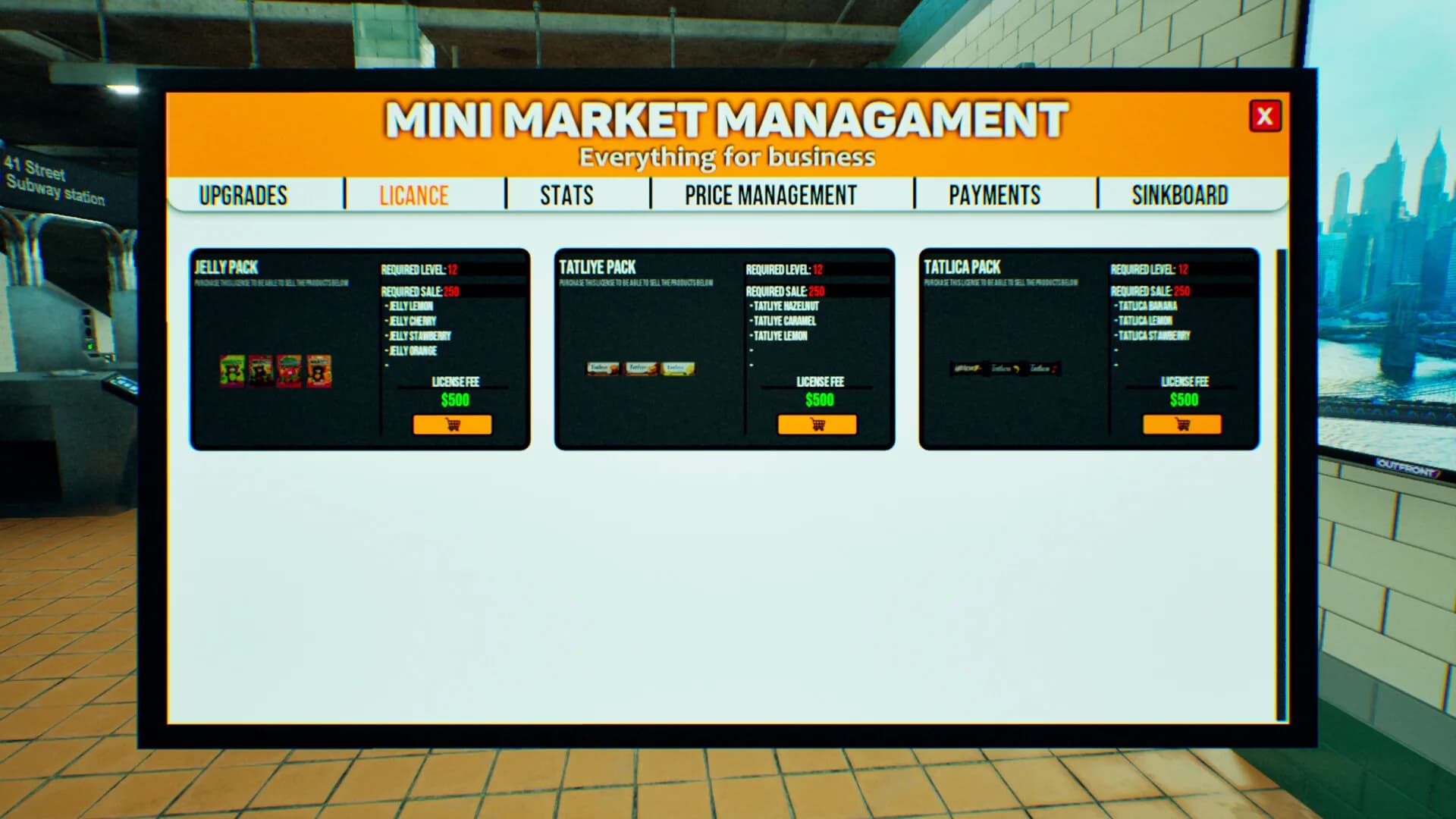 Metro Mini Market Simulator görsel 7