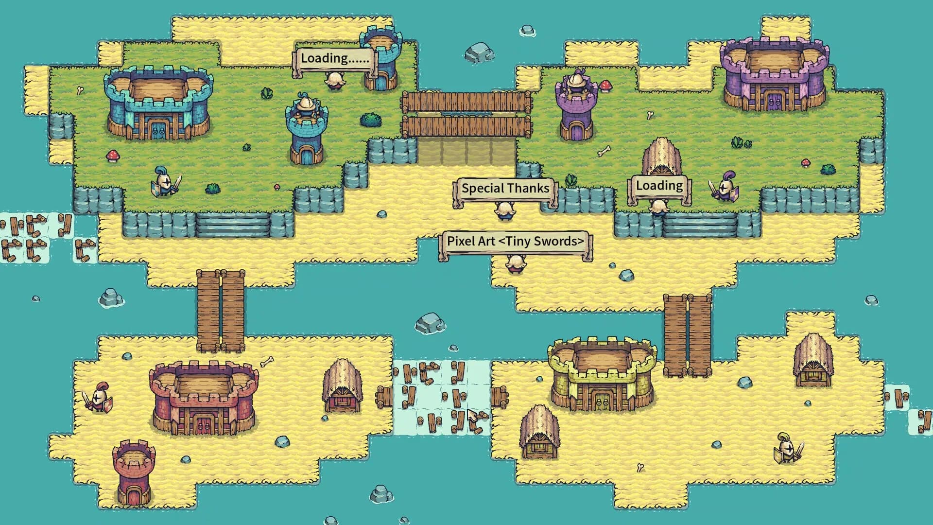 Four Mini Kingdoms War görsel 2