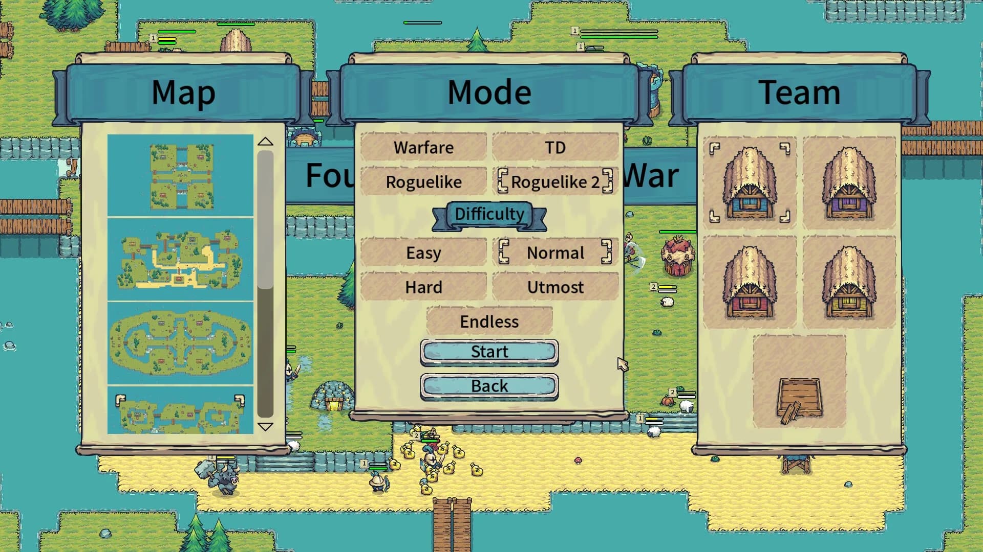 Four Mini Kingdoms War görsel 8
