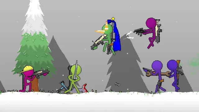 Boring Man - Online Tactical Stickman Combat görsel 4