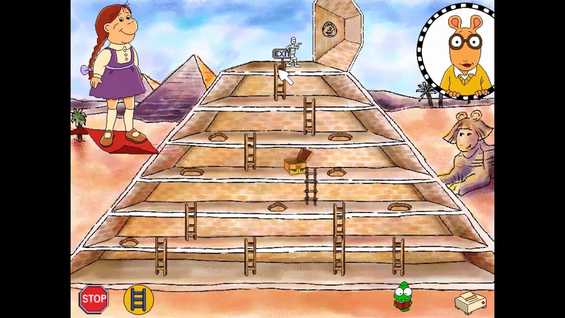 Arthur's Thinking Games görsel 3