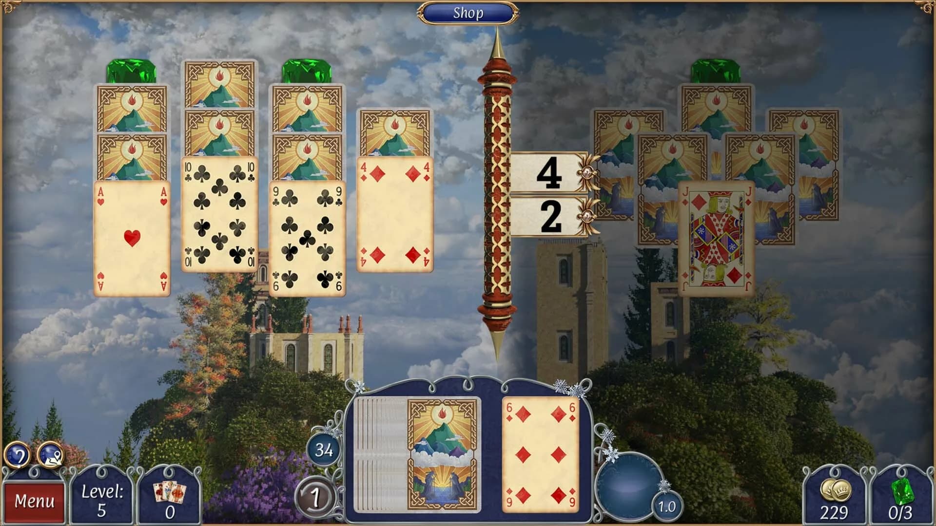 Jewel Match Solitaire Fantasy - Collector's Edition görsel 2