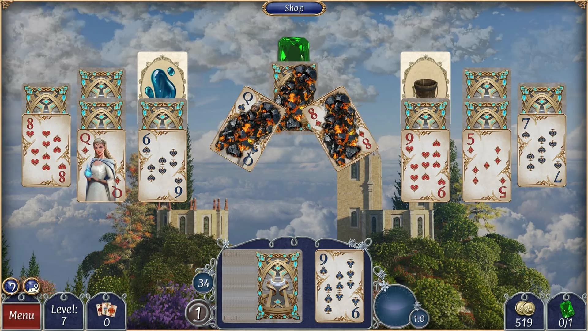 Jewel Match Solitaire Fantasy - Collector's Edition görsel 3