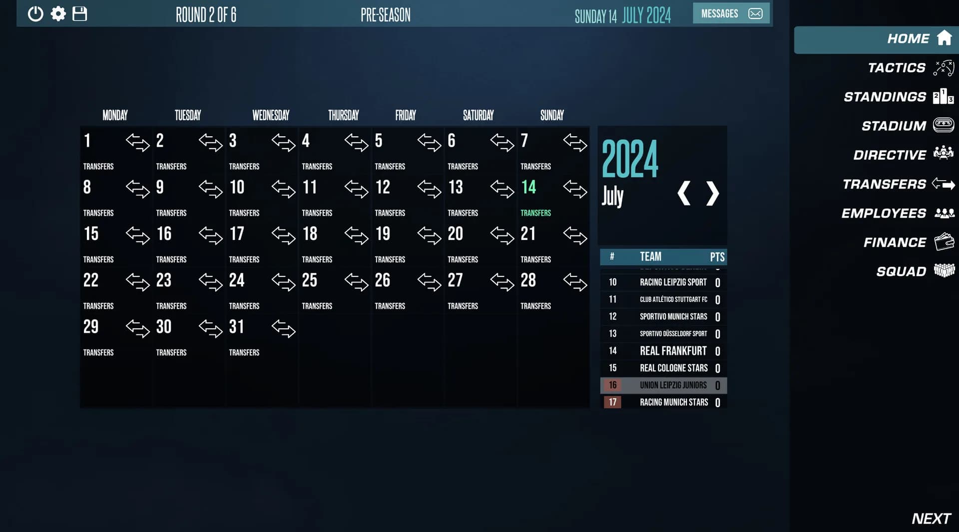 F11 Football Manager görsel 2