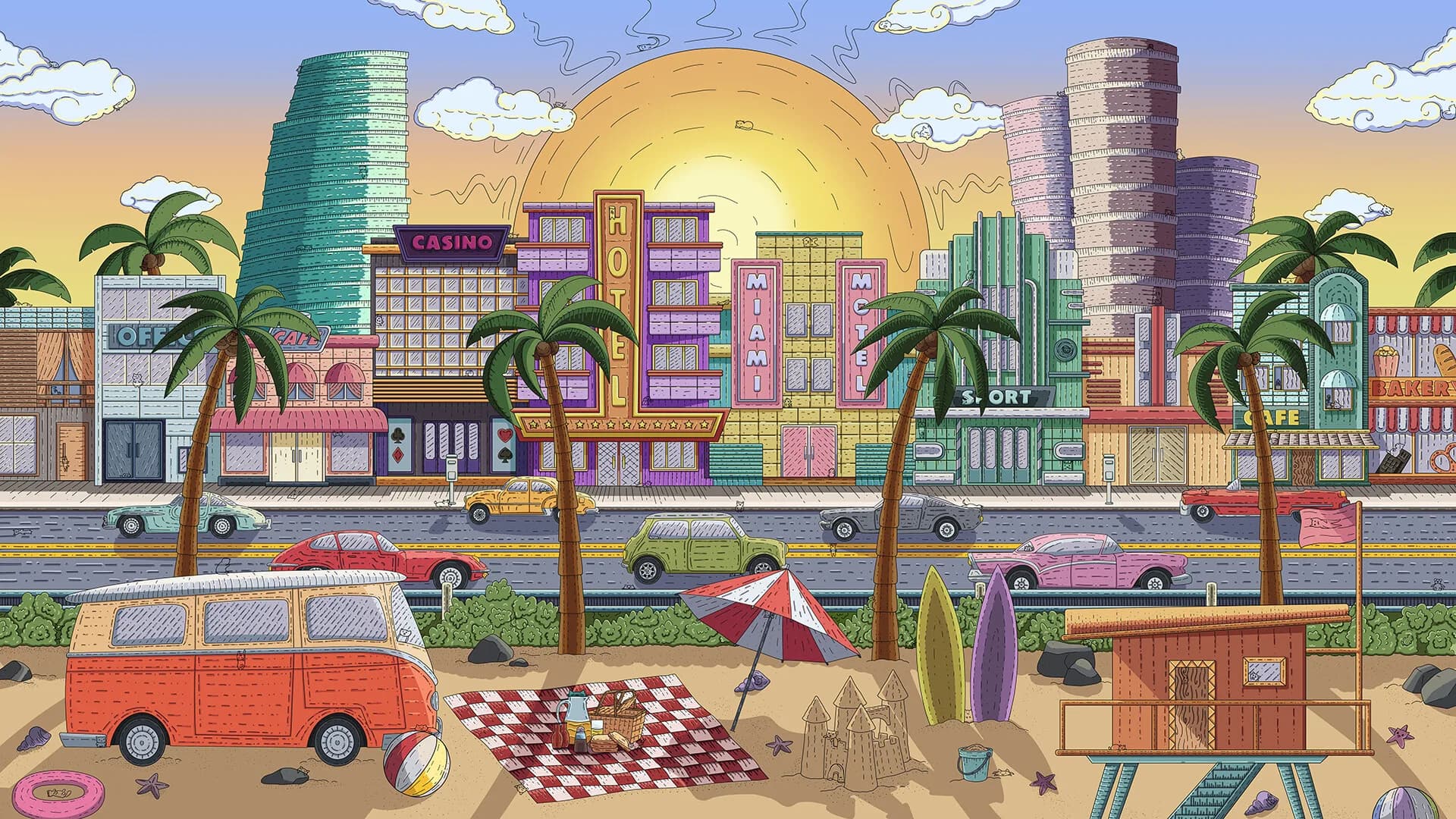 100 Miami Cats görsel 3