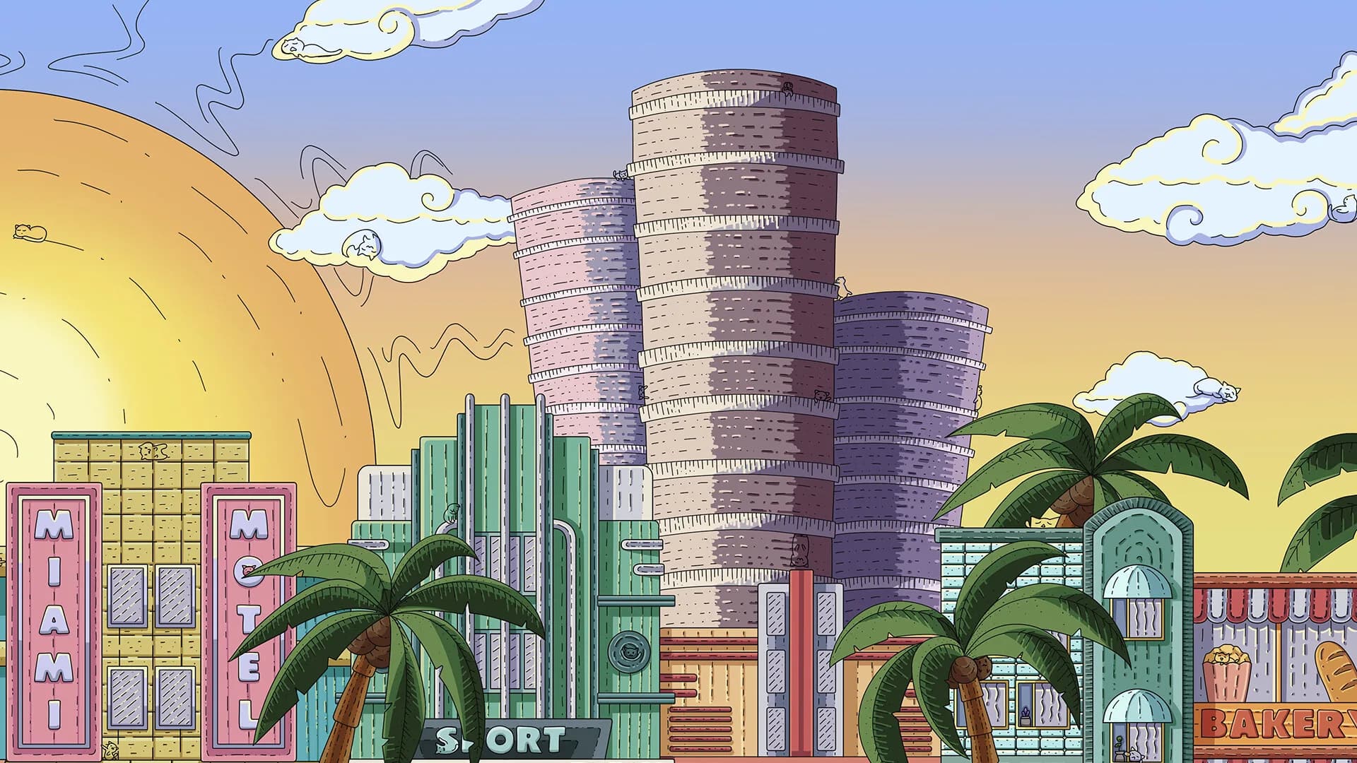 100 Miami Cats görsel 12