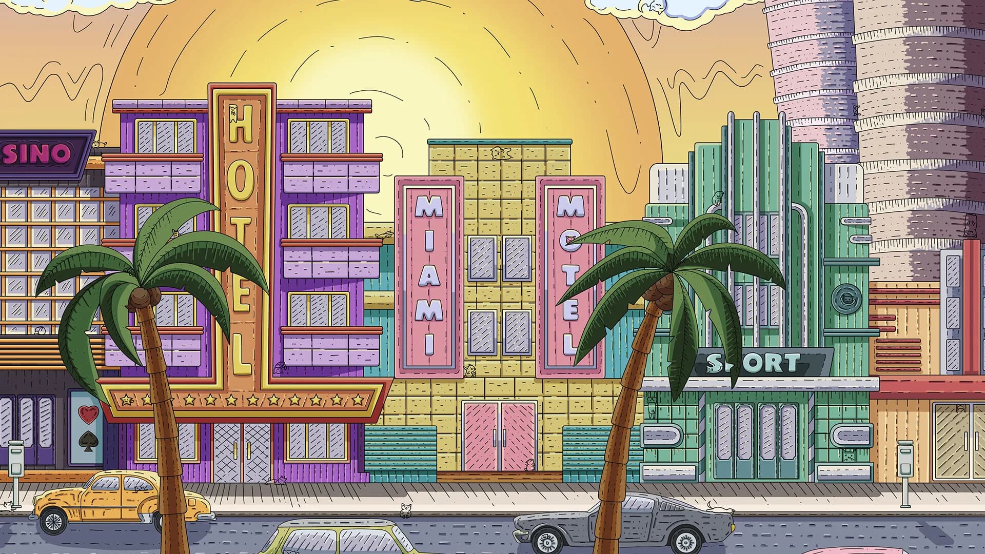 100 Miami Cats görsel 5
