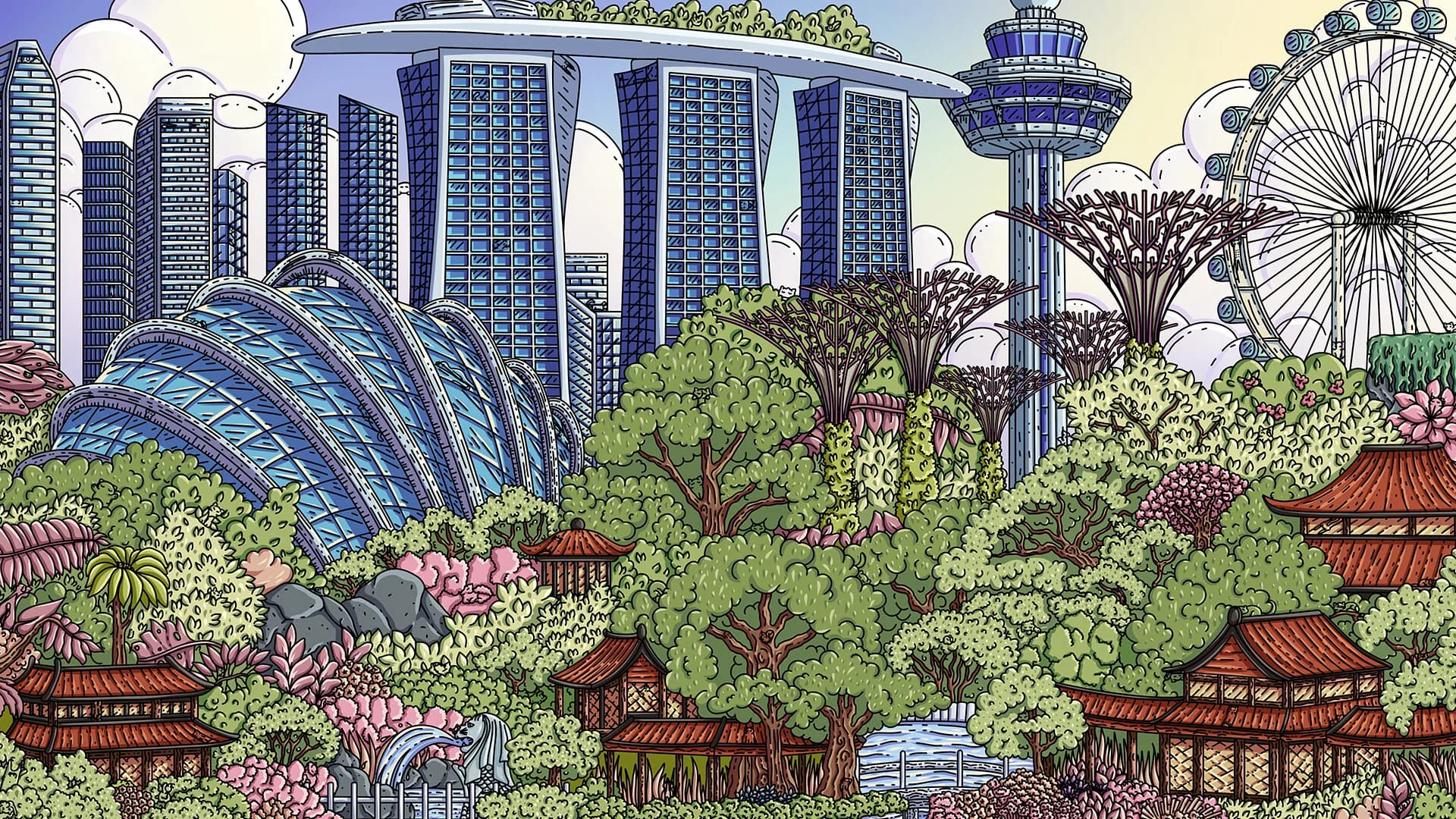 100 Singapore Cats görsel 2