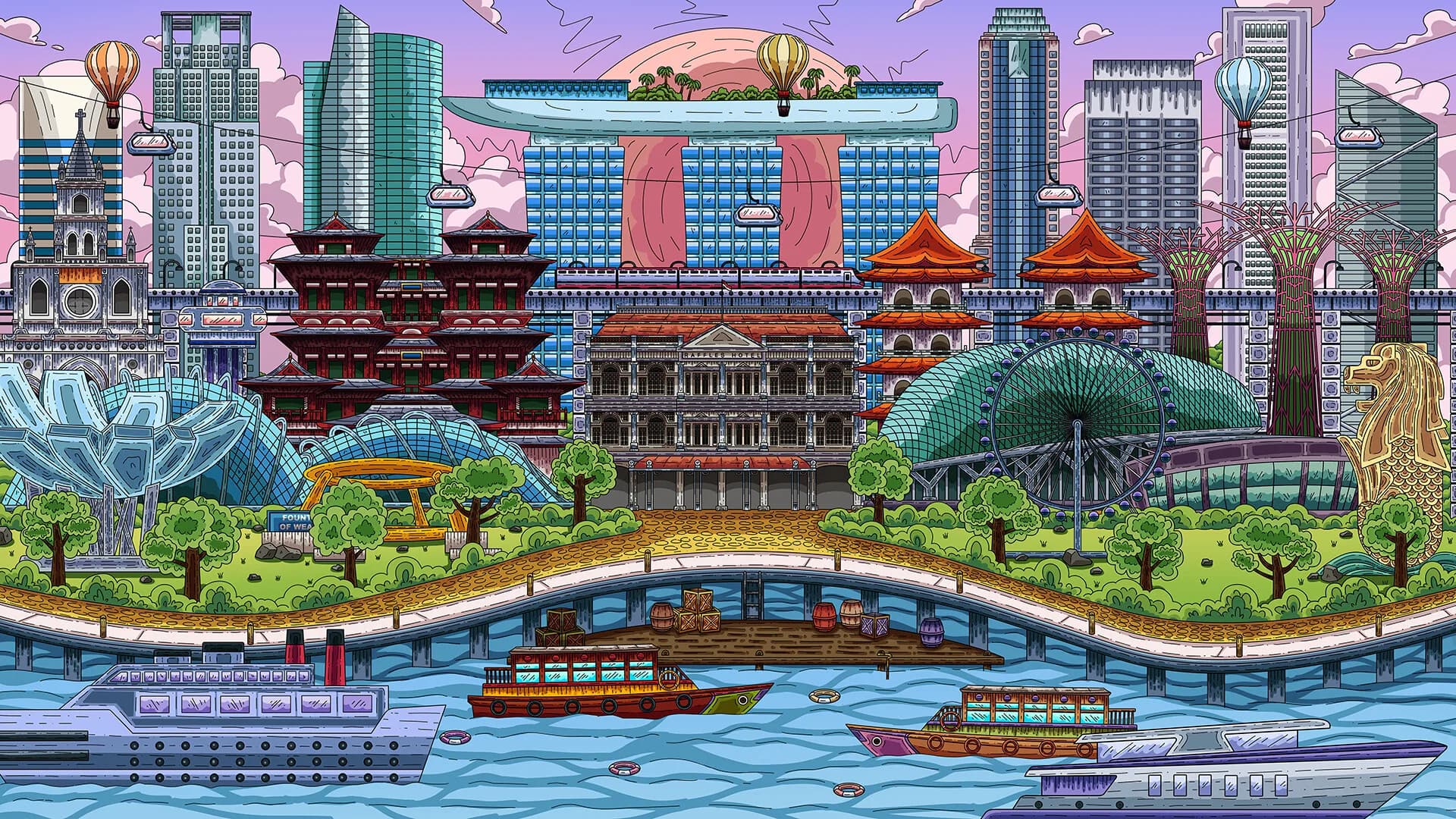 100 Singapore Cats görsel 3