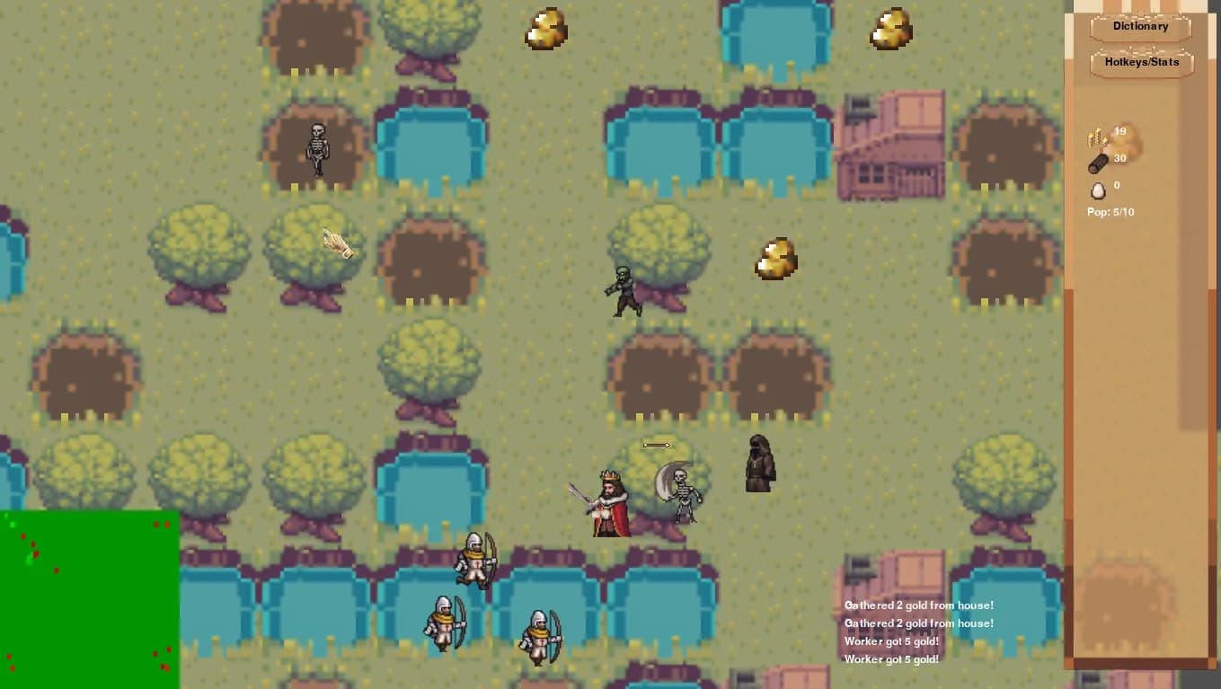 Medieval war simulator RTS görsel 2