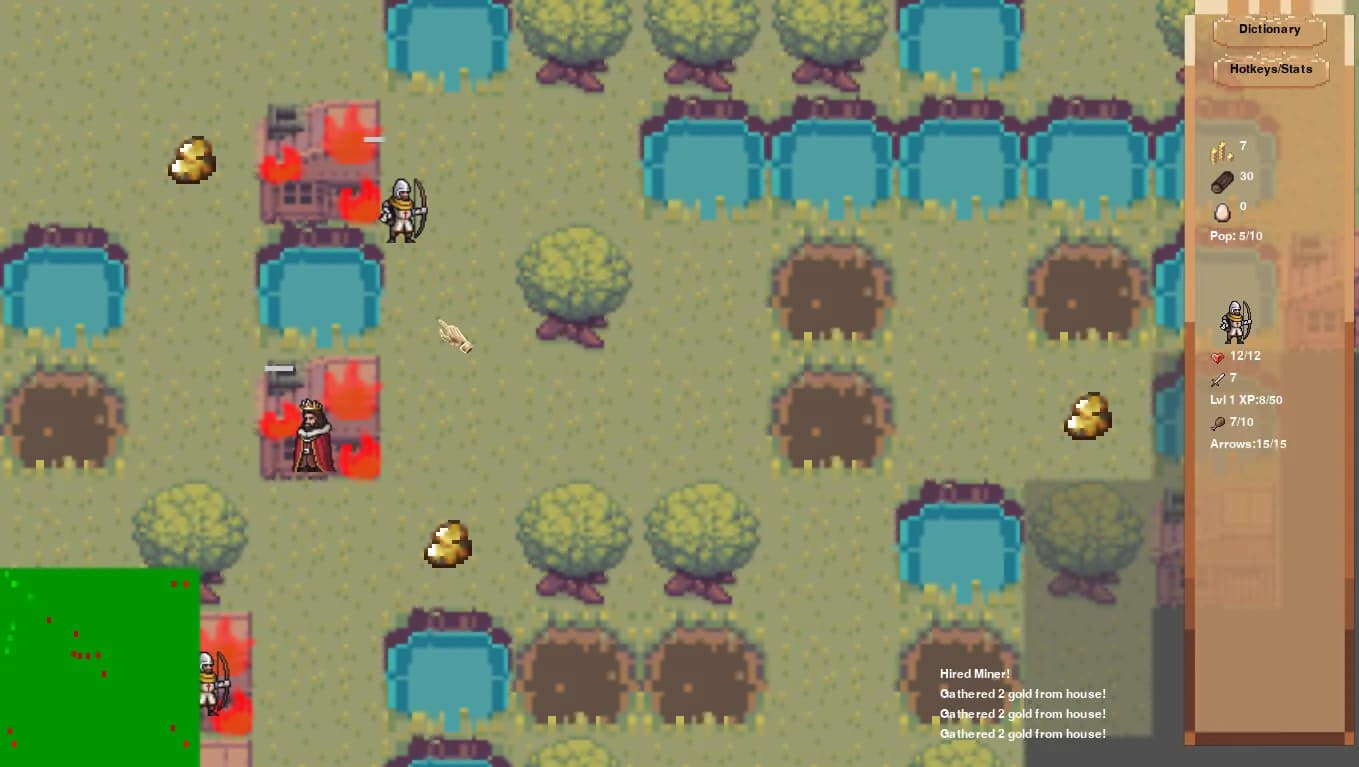 Medieval war simulator RTS görsel 3