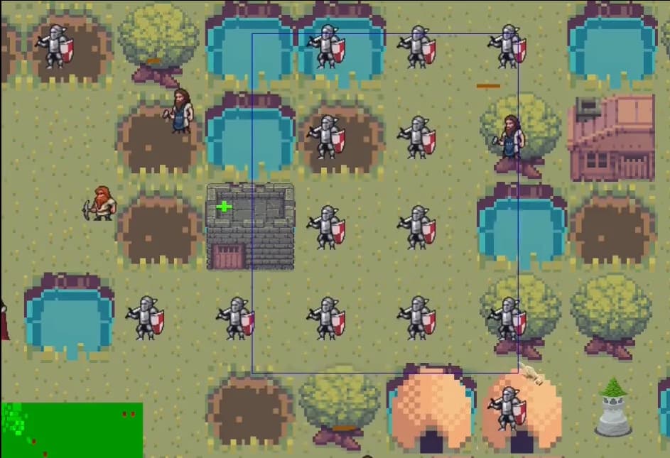 Medieval war simulator RTS görsel 5