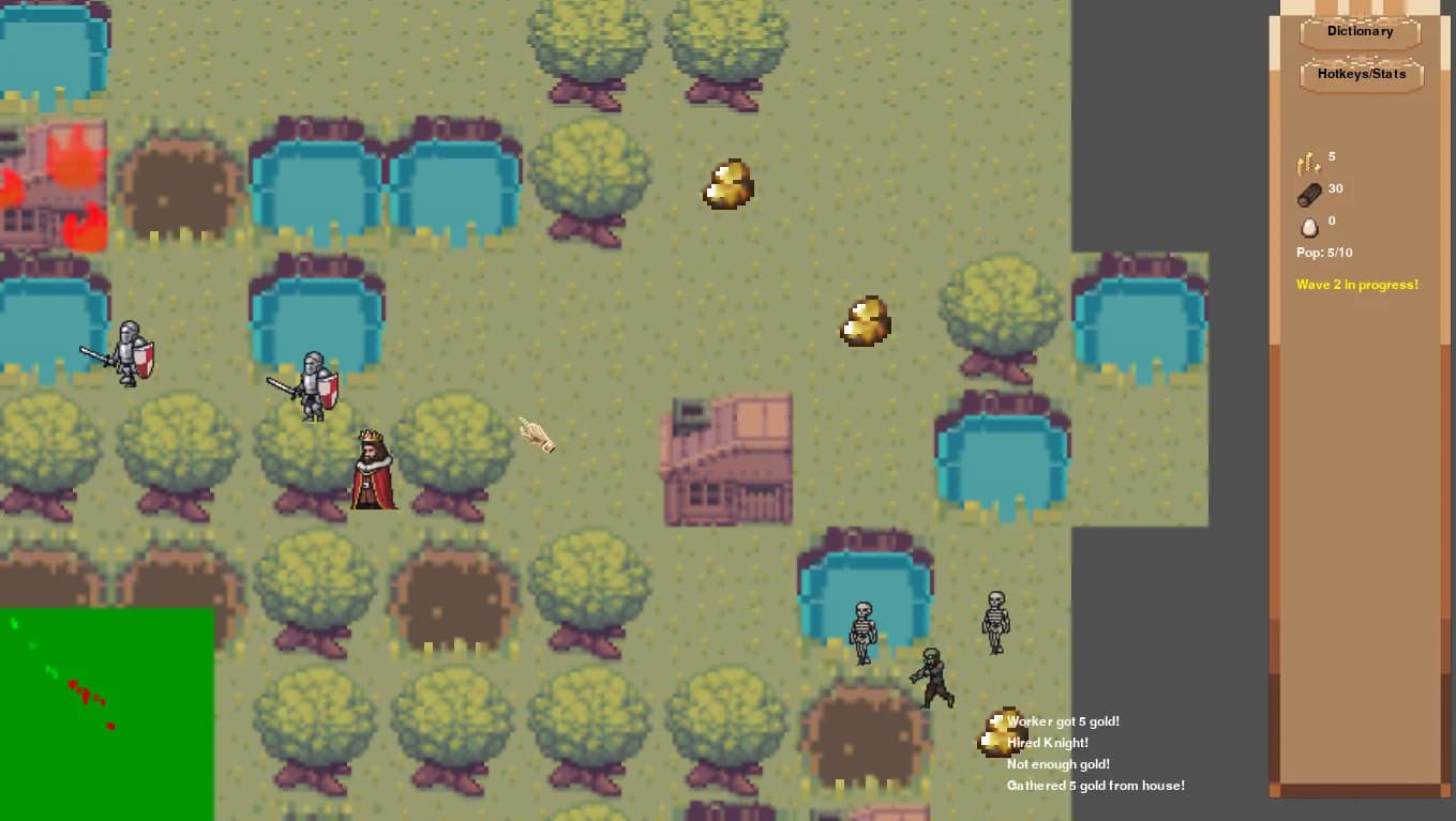 Medieval war simulator RTS görsel 6