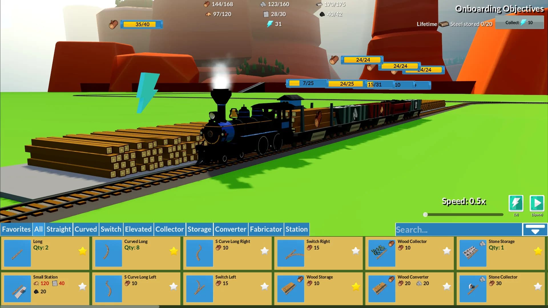 Lazy Train Game görsel 3