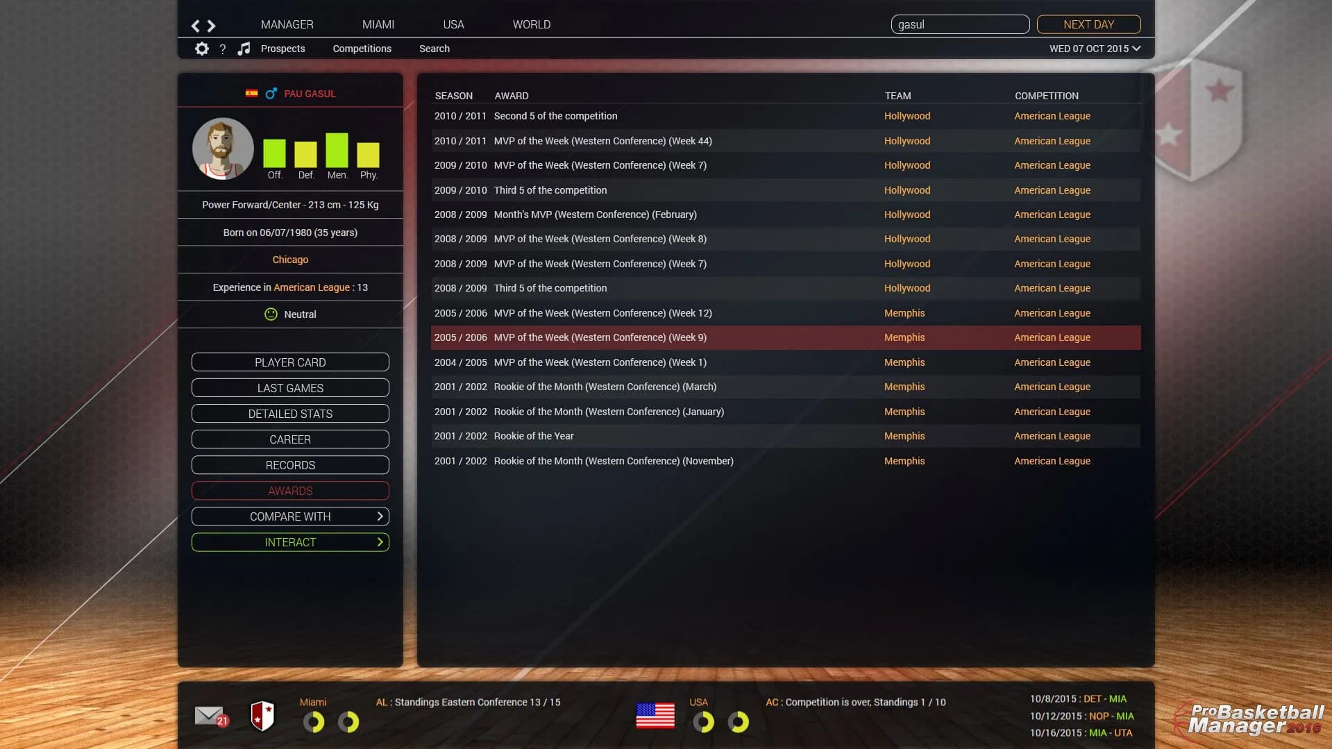 Pro Basketball Manager 2016 görsel 12