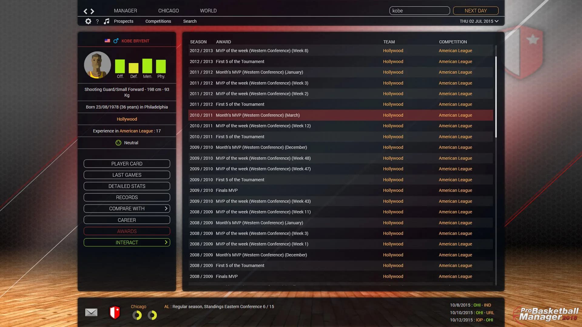 Pro Basketball Manager 2016 görsel 15
