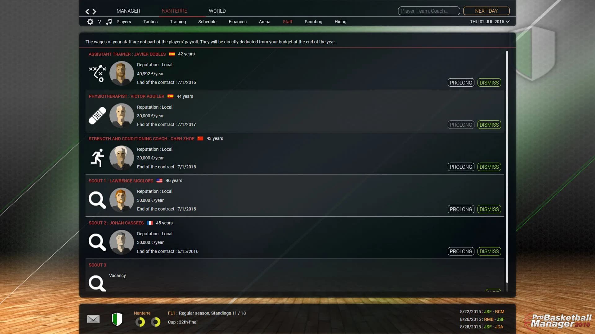 Pro Basketball Manager 2016 görsel 6