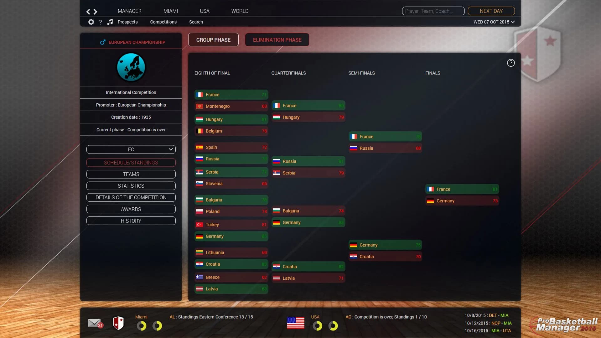 Pro Basketball Manager 2016 görsel 8