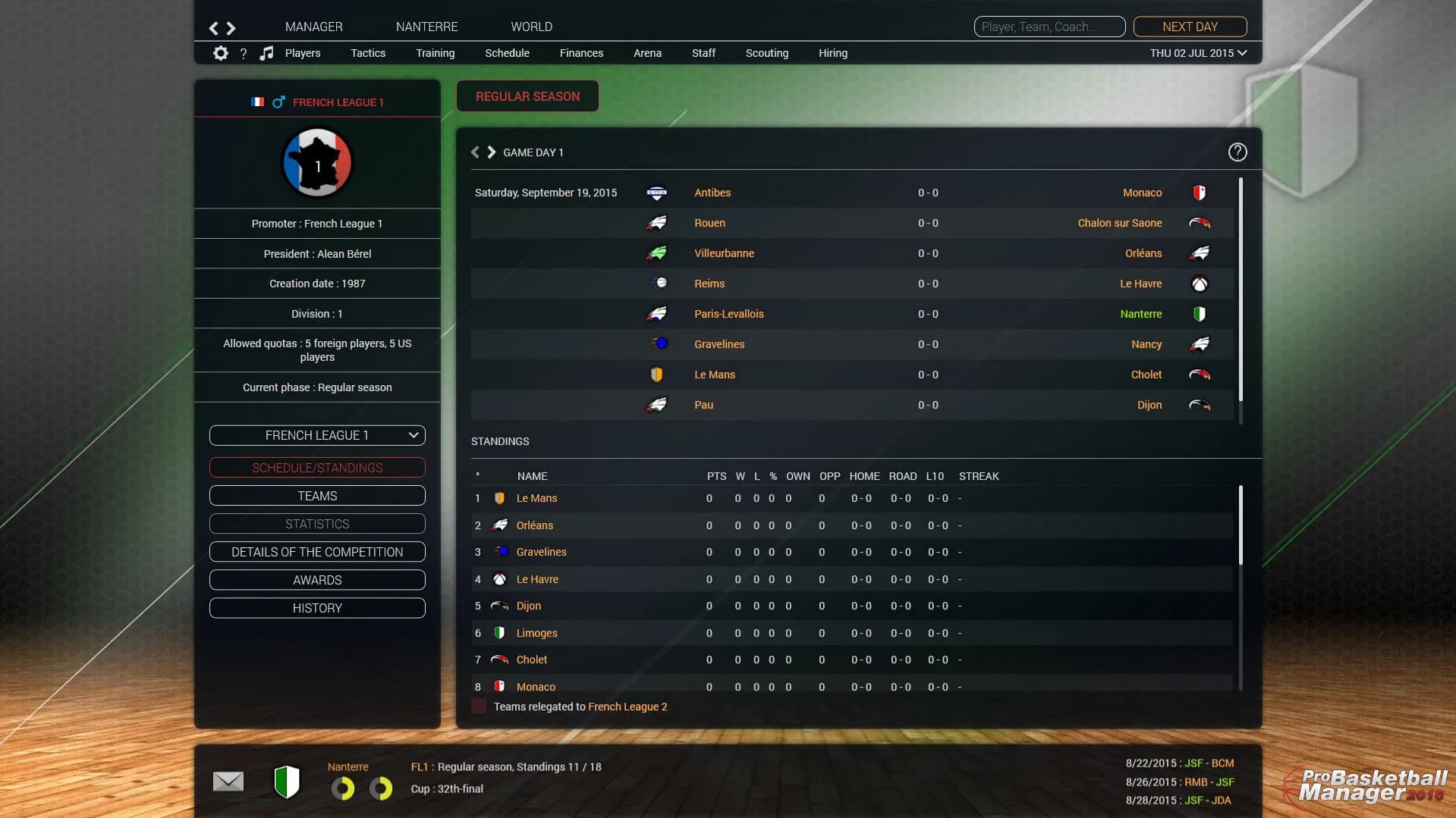 Pro Basketball Manager 2016 görsel 10