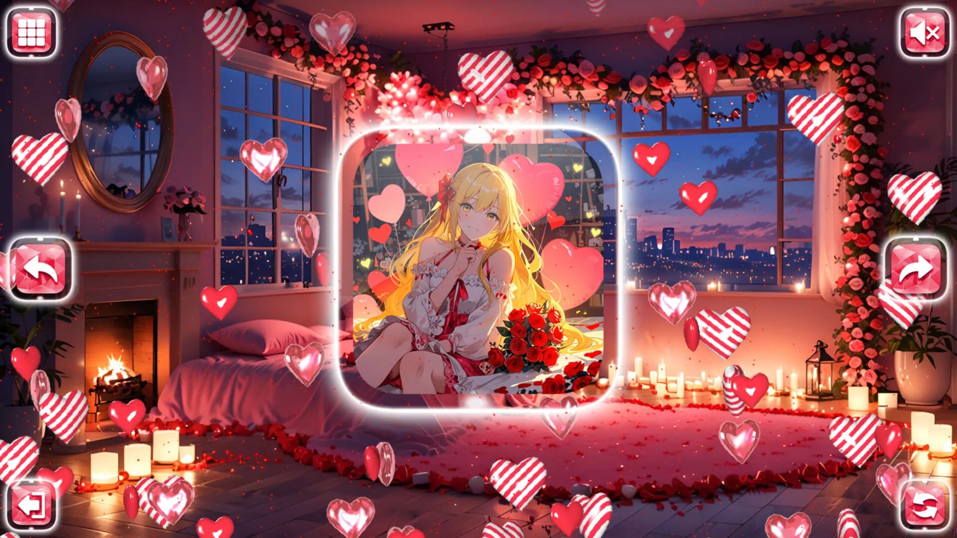 Lovely Anime Puzzle: Valentine görsel 5