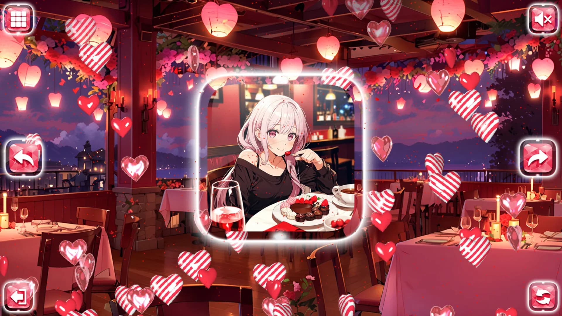 Lovely Anime Puzzle: Valentine görsel 7