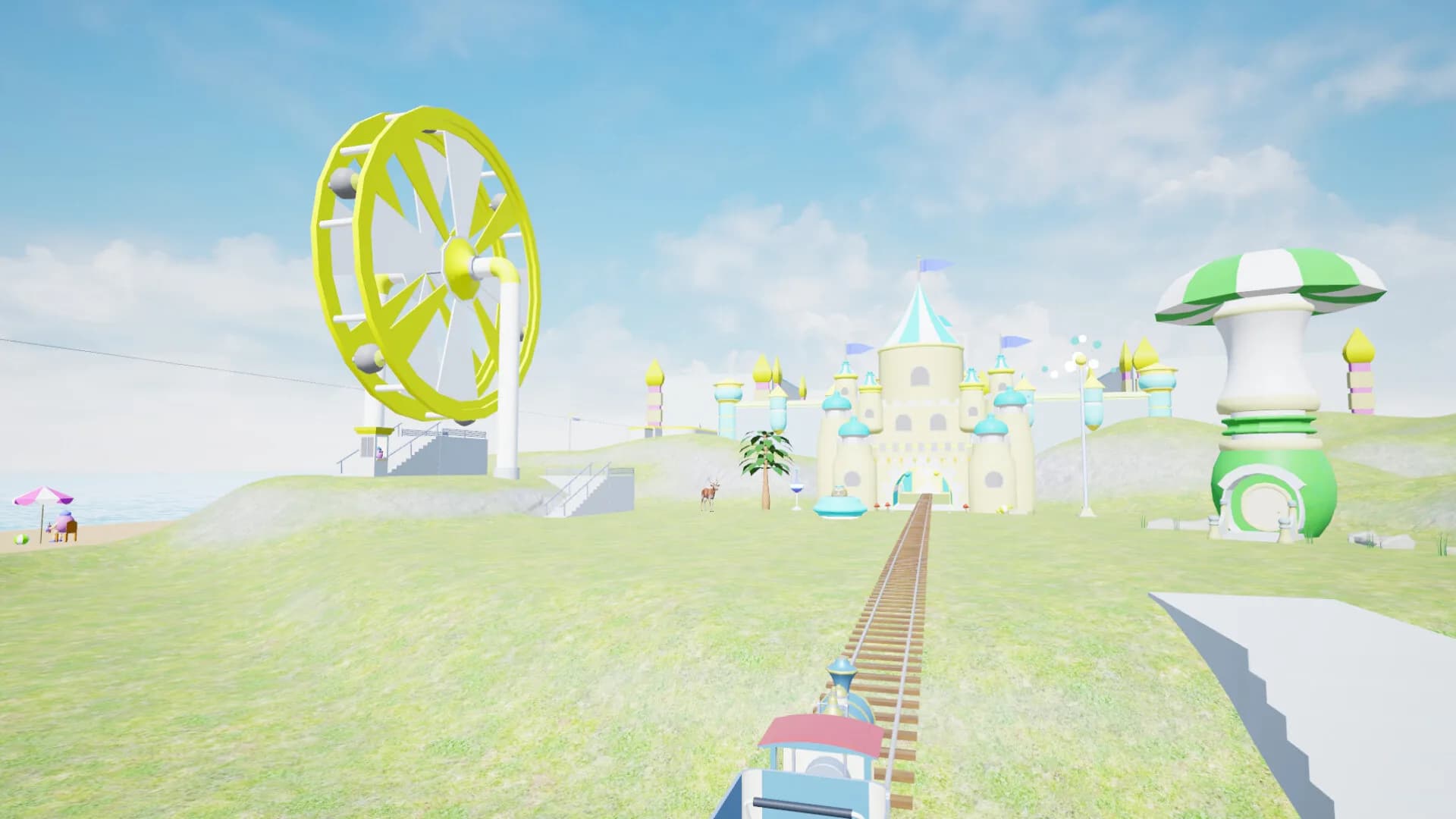 Sunny Shores Coaster Ride görsel 5