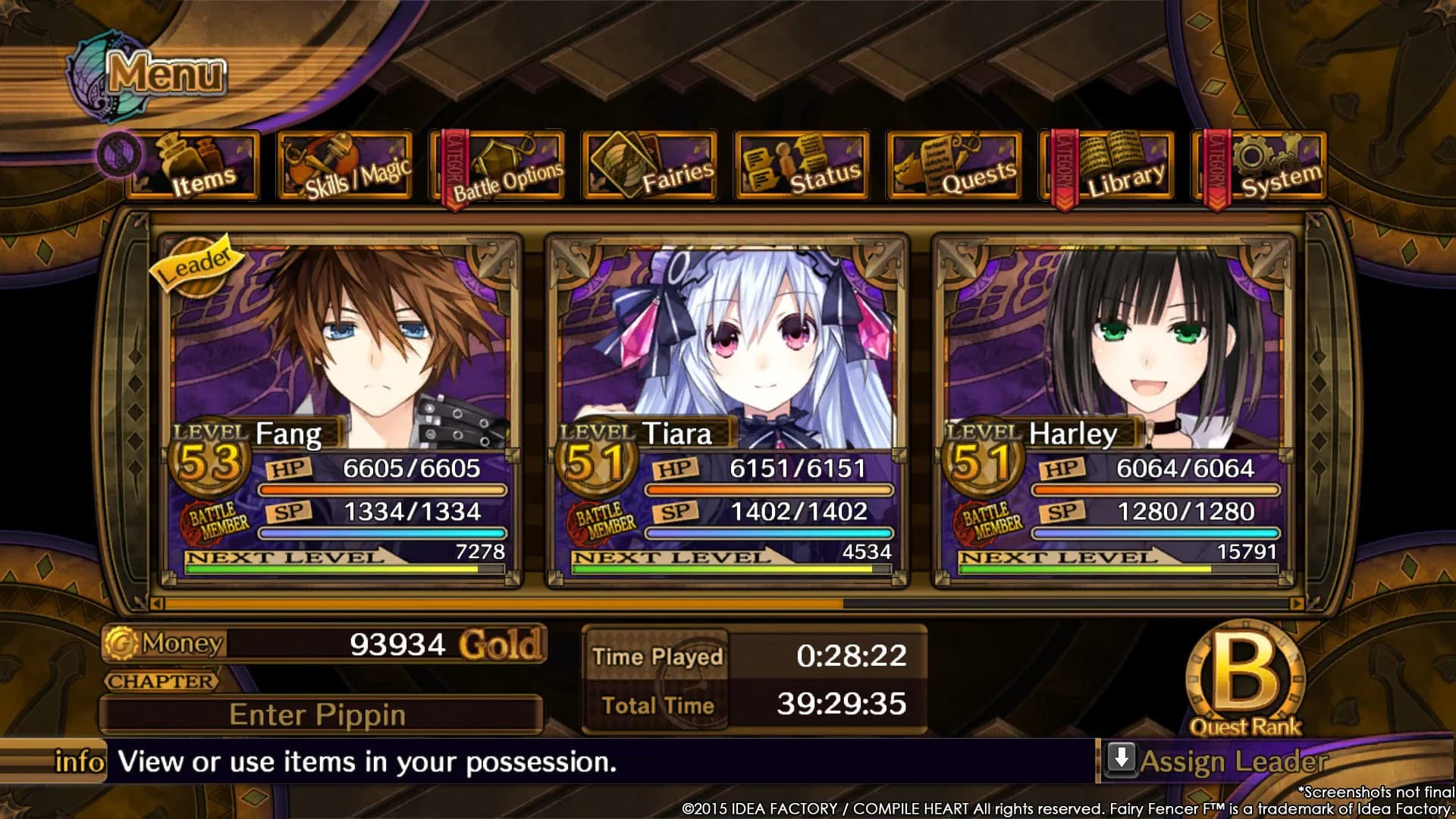 Fairy Fencer F görsel 5
