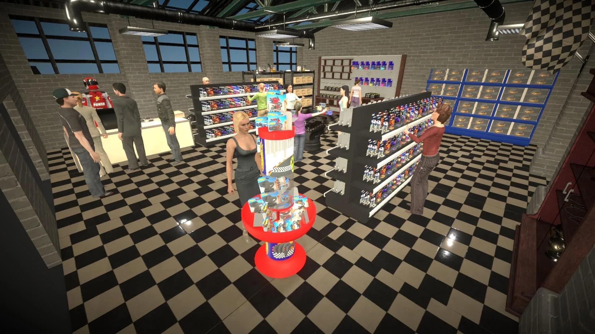 Firewheels Shop Simulator görsel 3
