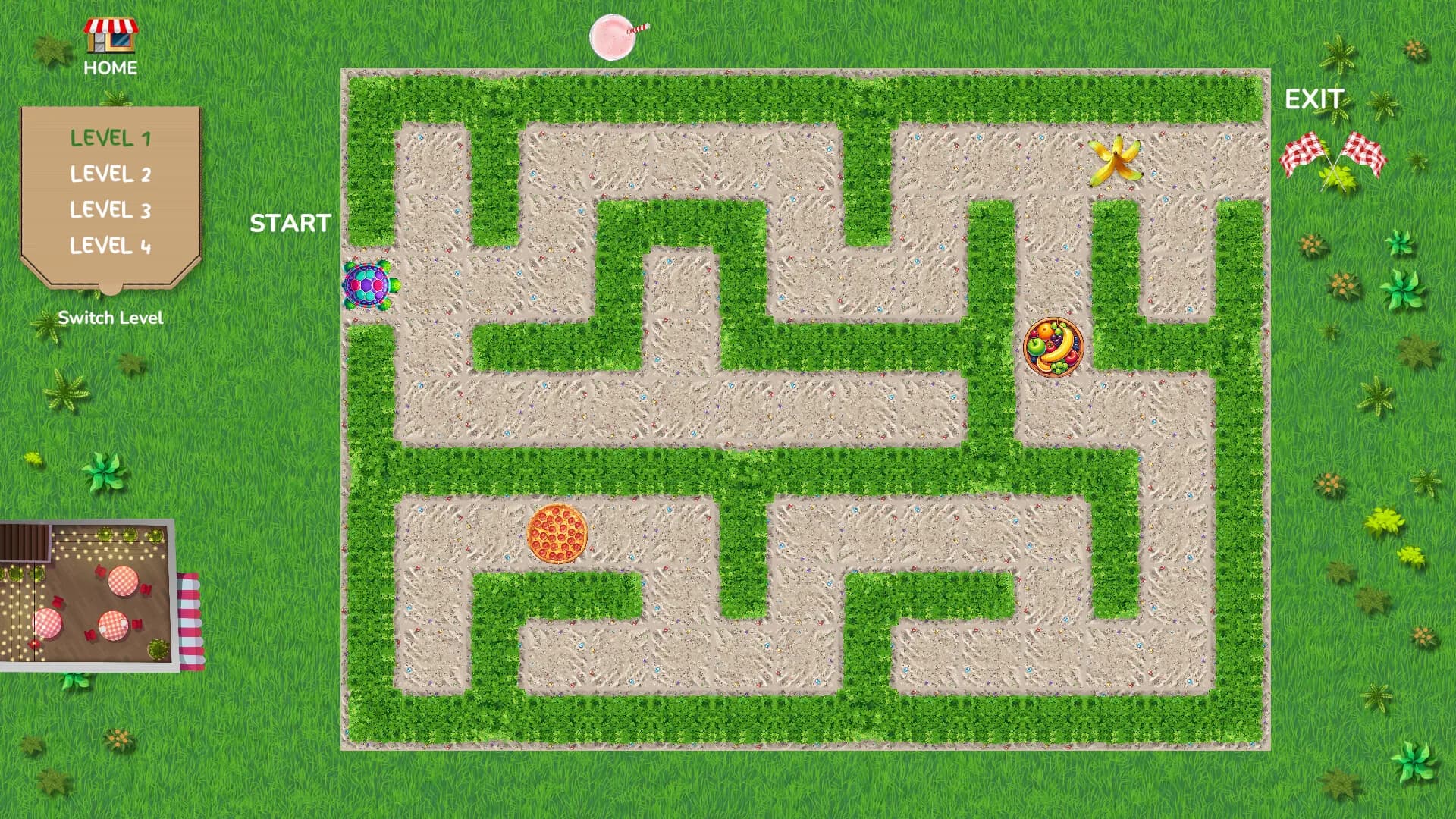 Catch That Pizza! Maze Game görsel 2